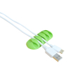 Pack 2 Clips Organizadores de Cable 5 Ranuras con Autoadhesivo Nine&One