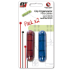 Pack 2 Clips Organizadores de Cable 4 Ranuras con Autoadhesivo Nine&One