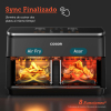 Freidora Cosori Dual Basket Chef Edition KOSP0026EUN, 1750 W, 8,5 L - Negro