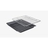 Horno Multifunción Bosch HQA514ES3, 3400 W, 71 L, Apertura Abatible, 8 Funciones de Cocción, Eficiencia A+ - Inox