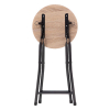 Taburete Plegable de Madera