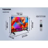 TV Toshiba 32QV2F63DG 32" (80 cm), QLED, FullHD, 60Hz, HLG, Smart TV, HDR10, Dolby Audio