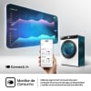 Lavadora Hisense WF3S1243BW3, 12 kg, Carga Frontal, 1400 rpm, Wifi, Eficiencia A - Blanco
