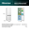 Frigorífico Combi Hisense RB329N4AWE, No Frost, 179.7 cm, 255 L, 4 Cajones, Eficiencia E - Blanco