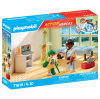 PLAYMOBIL Pediatra con Osito de Peluche, Juego de figuras +4 años - 71619