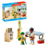 PLAYMOBIL Pediatra con Osito de Peluche, Juego de figuras +4 años - 71619
