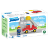 PLAYMOBIL Junior: Camión de Bombero, Juego de figuras +1 años - 71683