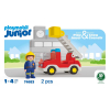 PLAYMOBIL Junior: Camión de Bombero, Juego de figuras +1 años - 71683