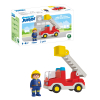 PLAYMOBIL Junior: Camión de Bombero, Juego de figuras +1 años - 71683