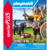 PLAYMOBIL Vikingo con Perro Guardián, Juego de figuras +4 años - 71755