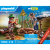 PLAYMOBIL Excavación Paleontológica, Juego de figuras +4 años - 71805