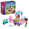 LEGO Friends Puesto de Algodón de Azúcar y Moto, Juego de construcción +6 años - 42643
