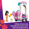 LEGO Friends Puesto de Algodón de Azúcar y Moto, Juego de construcción +6 años - 42643