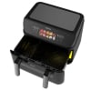 Freidora de Aire sin Aceite más Grill Cecotec Cecofry Duoheat 10000, 2800 W, 10 L - Negro