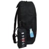 Mochila + Estuche con Bolsillo Porta Botellas Air Jordan 45x32x11 cm - Negro 