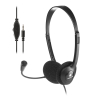 Auriculares Diadema con Micrófono NGS MS103MAX - Negro