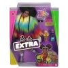 Barbie Muñeca Extra con Abrigo Arcoíris y Accesorios +3 Años