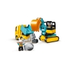 LEGO Duplo - Camión y Excavadora con Orugas + 2 años - 10931