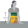 Pienso de buey y pollo con verduras para gato adulto Purina Friskies 1,5 kg.
