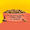 Pienso de buey y pollo con verduras para gato adulto Purina Friskies 1,5 kg.