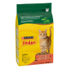Pienso de buey y pollo con verduras para gato adulto Purina Friskies 1,5 kg.