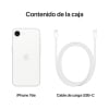 Apple iPhone 16e, 256 GB, 6.1" Pantalla Super Retina XDR, Chip A18 - Blanco