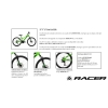 Bici Racer 275 Disc  MTB 27,5"  T. .XS, Verde