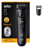 Barbero Eléctrico Braun BT5500, Uso en Seco y Mojado