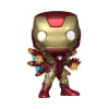 Funko Pop! Marvel: The Infinity Saga - Iron Man con Rayos, Brilla en la oscuridad