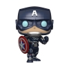 Figura Funko Pop! Marvel: Avengers Game - Capt America (Stark Tech Suit)