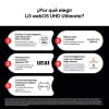 Smart TV LED 75" (190,5 cm) LG 75UA75006LA con IA, 4K UHD, 60 Hz, HDR, Dolby Digital Plus, AI Acoustic Tuning