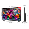 Smart TV LED 50" (127 cm) LG 50UA75006LA con IA, 4K UHD, HDR, Dolby Digital Plus, AI Acoustic Tuning