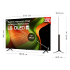TV LG OLED77B56LA 77" (195,58 cm), OLED, 4K UHD, 120 Hz, Smart TV, HDR, 100% Volumen de Color, Dolby ATMOS
