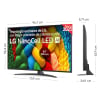 TV LG 43NANO81A6A 43" (109,22 cm), NanoCell, 4K UHD, 60 Hz, Smart TV, Dolby Digital Plus