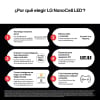 TV LG 43NANO81A6A 43" (109,22 cm), NanoCell, 4K UHD, 60 Hz, Smart TV, Dolby Digital Plus