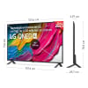 TV LG 55QNED80A6A 55" (139,7 cm), QNED, 4K UHD, 60 Hz, Smart TV, HDR, Dolby Digital Plus