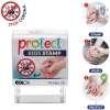 Sello protect kids stamp