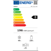 Frigorífico Combi Indesit INK25323W4E No Frost, 185,5 cm, 322 L, 4 Cajones, Clase D, Blanco