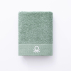Toalla de Lavabo de Algodón 90x50 cm BENETTON Verde