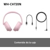 Auriculares Diadema Sony CH720PK - Rosa