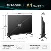 Smart TV LED 40" (100 cm) Hisense 40A4Q, Full HD, 60Hz, HDR, Dolby MS12