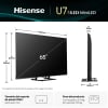 TV Hisense 65" (165,1 cm) 65U7Q, MiniLED, 4K UDH, 144 Hz, Smart TV, HDR, Dolby MS12, Quantum Dot