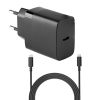 Cargador con Cable USB para Switch 2 30w - Negro