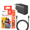 Cargador con Cable USB para Switch 2 30w - Negro