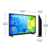 Smart TV LED 32" (81,28 cm) Samsung TU32F6005FK, FHD, 50 Hz, HDR, OTS Lite, Q-Symphony, Adaptive Sound,