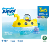 PLAYMOBIL Junior & Tinti Submarino de Colores, Juego de figuras +1 años - 71440