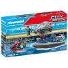 PLAYMOBIL City Action Persecución Policial en el Agua, Juego de figuras +4 años - 71570