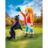 PLAYMOBIL My Life Mujer con Perro de Montaña, Juego de figuras +4 años - 71738