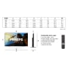 TV Philips 50PUS7000 50" (127 cm), LED, 4K UHD, 60 Hz, Smart TV, HDR, Dolby Atmos