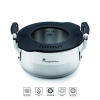 Cacerola de Acero Inoxidable Inducción con Tapa MASTERPRO Smart 16 cm